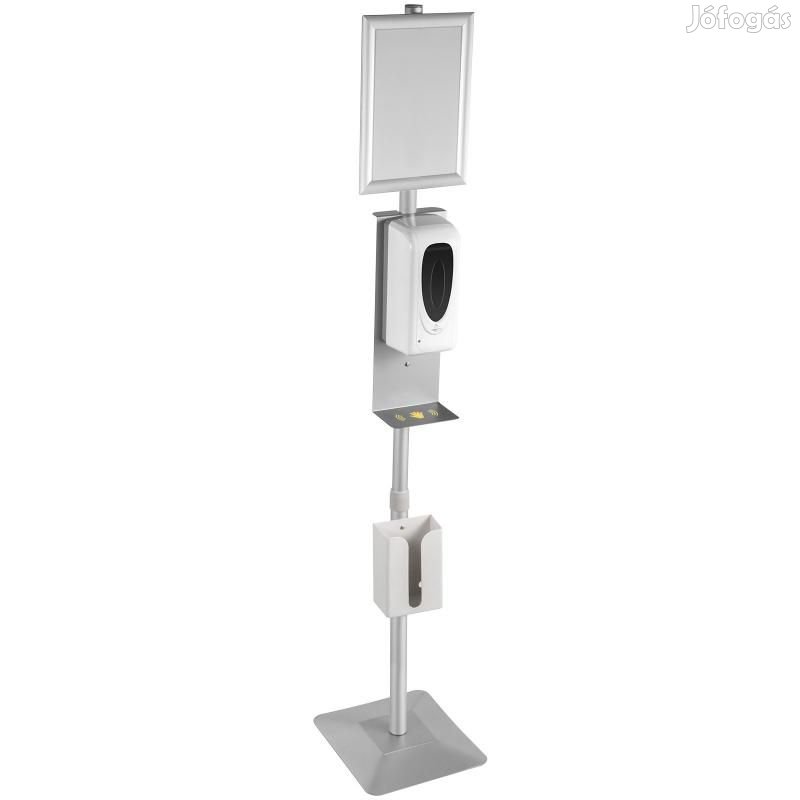 Automata Kézfertőtlenítő adagoló 1000ml, táblával, állvánnyal