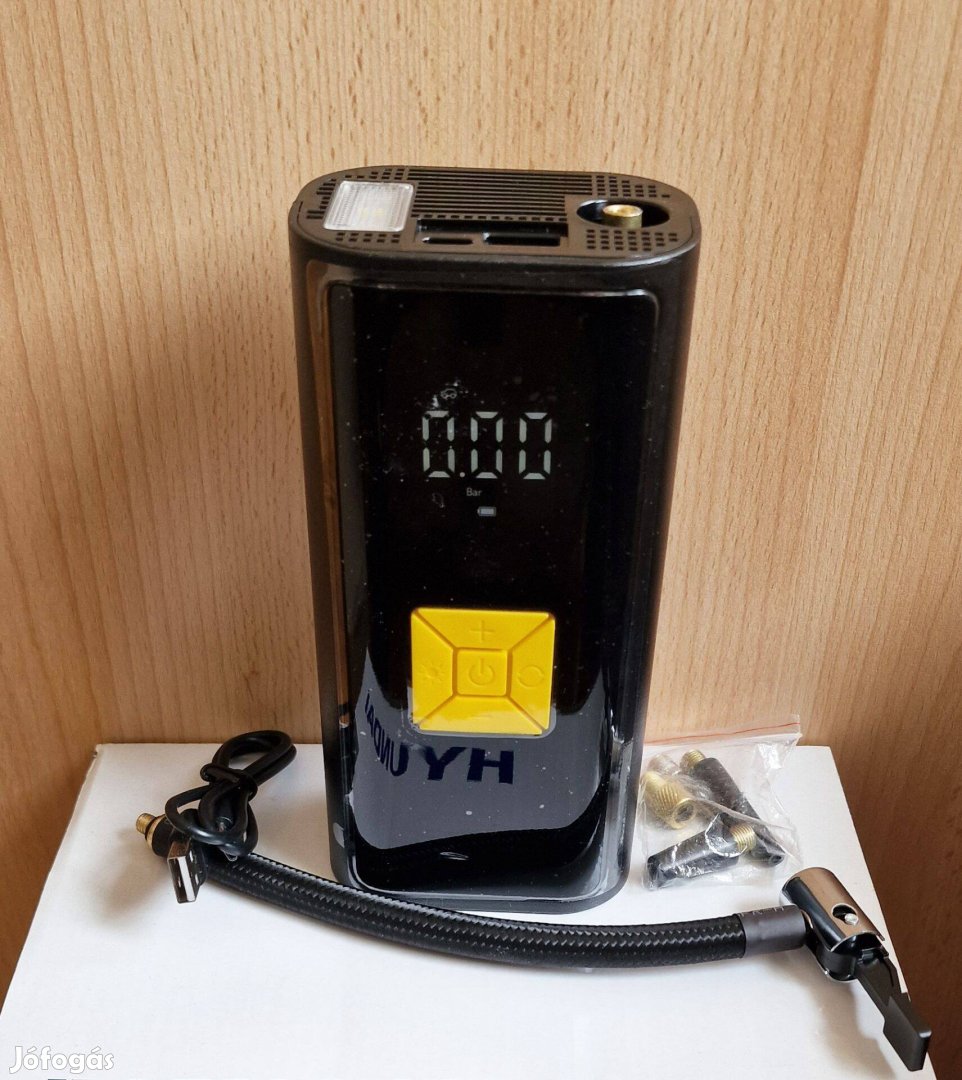 Automata digitális Pumpa kompresszor 10.34 bar , 6000mAh akkumulátoro