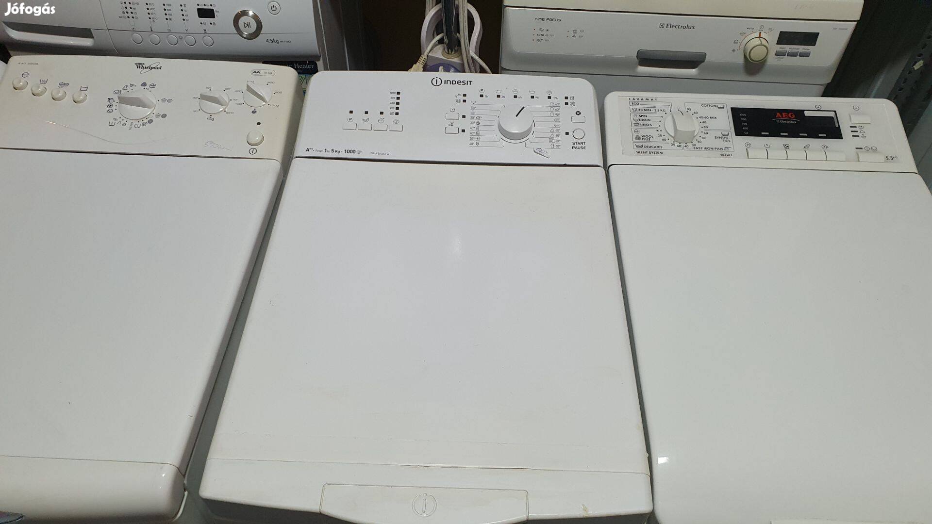 Automata mosógépek cég és lakásfelszámolásból