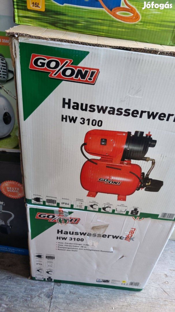 Automata nyomáskapcsoló, beépített nyomásmérővel hidrofor, házi vízmű
