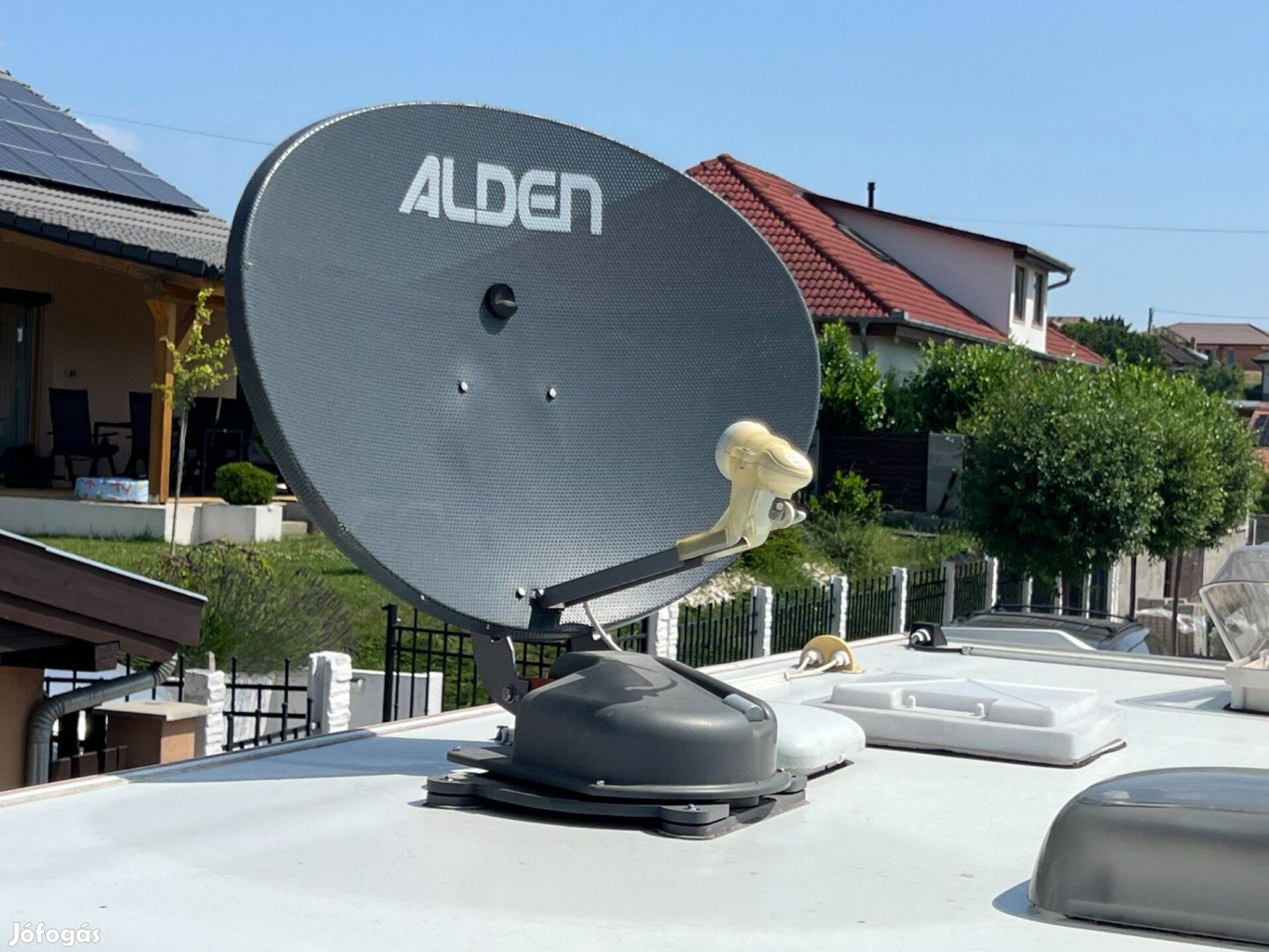 Automata parabola antenna szett lakóautóra
