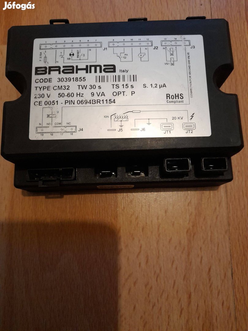 Automatika Brahma CM32 code 30391855 TW 30s TS 15s Cm 32