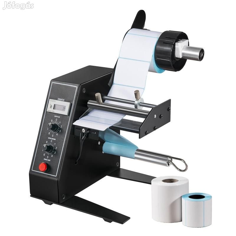 Automatikus címkeadagoló gép, állítható sebességgel, 15-125 mm&#8230;