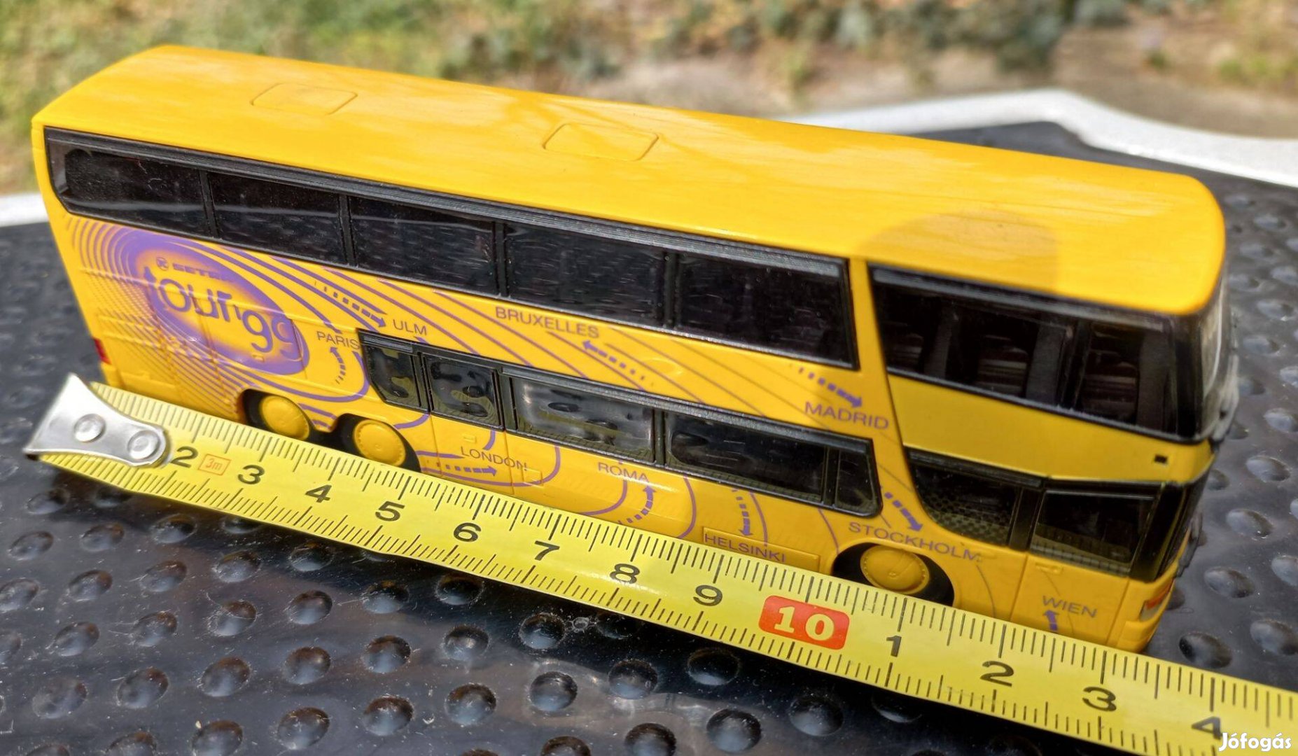 Autómodell buszmodell Setra S328DT - Rietze modell