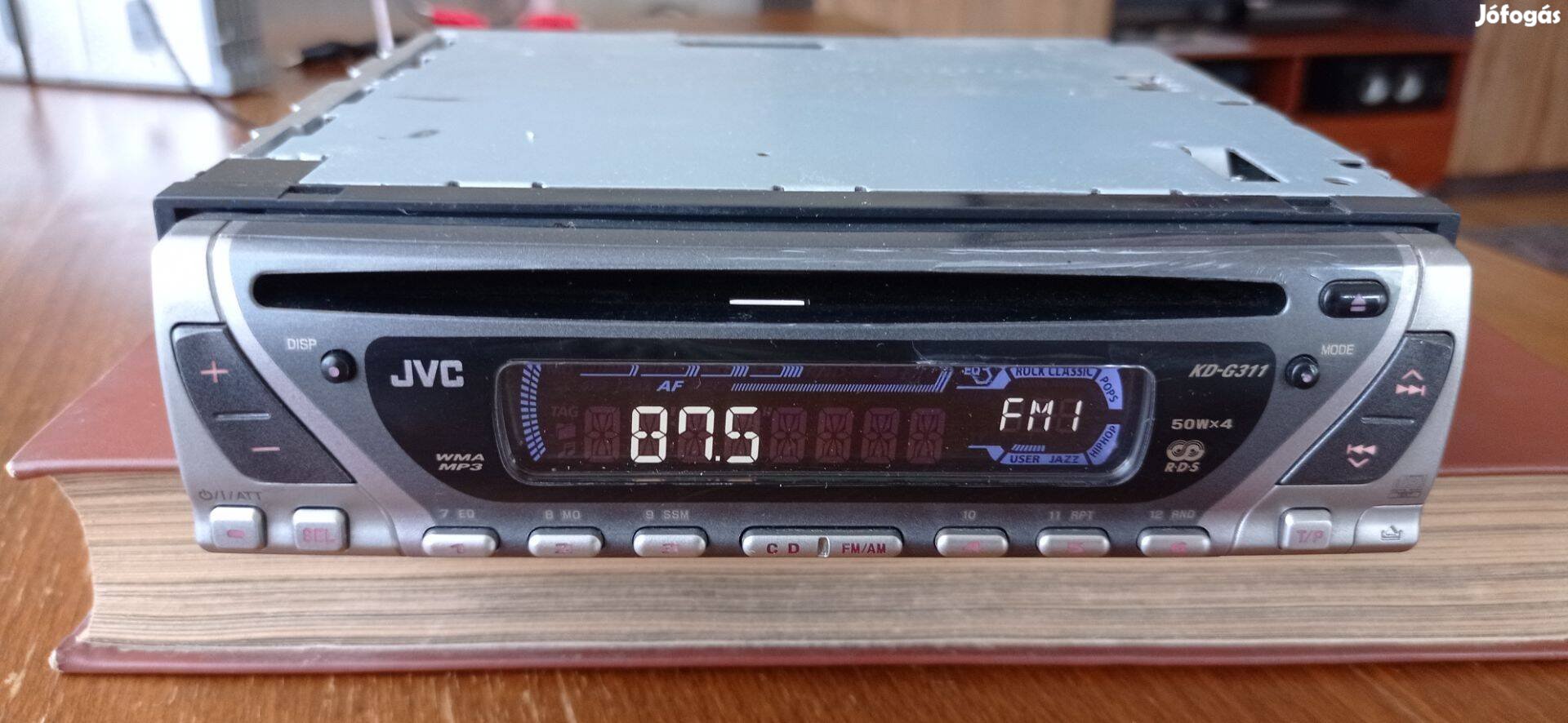 Autórádió CD-rádió JVC KD-G311