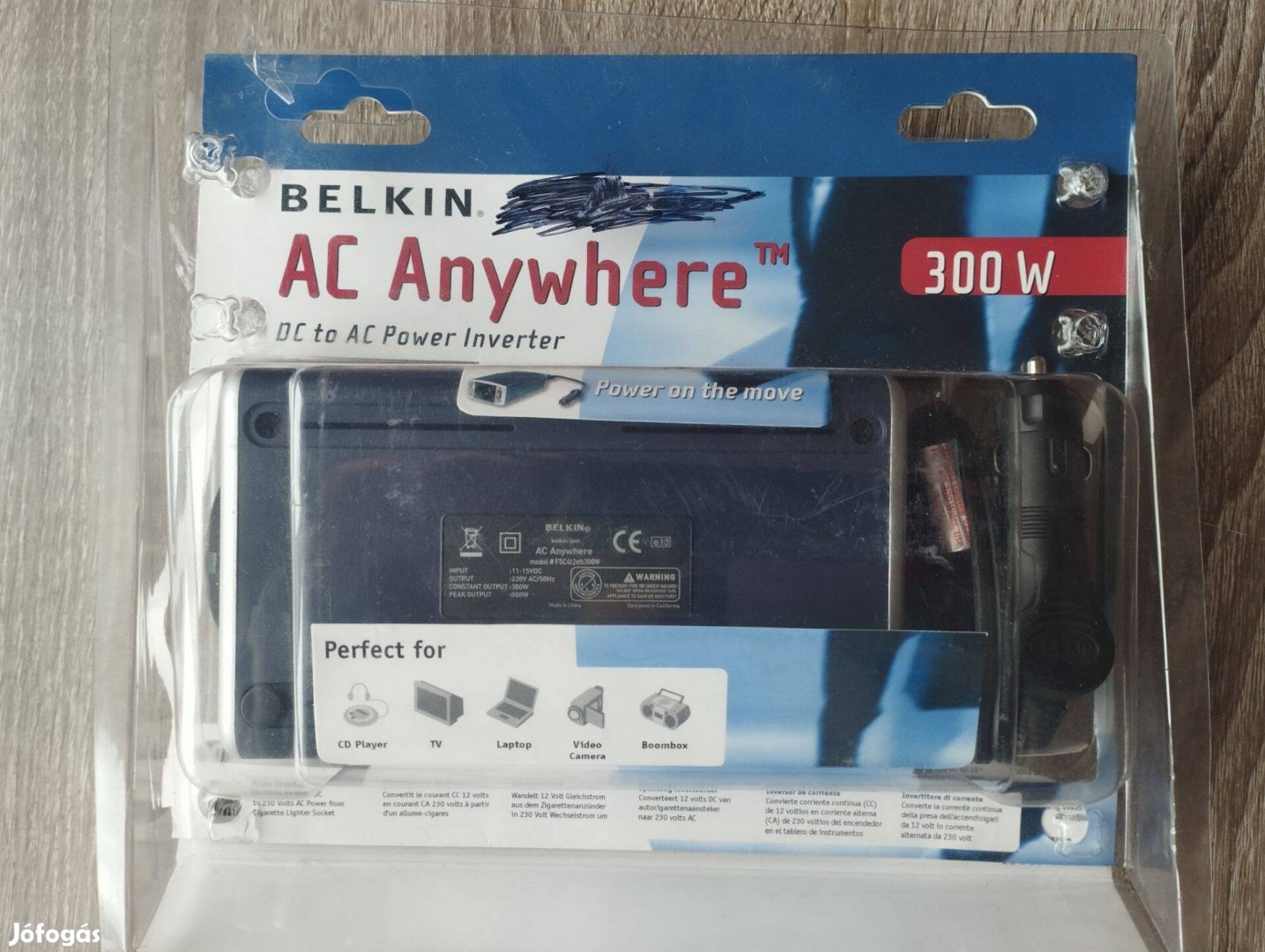 Autós Belkin AC anywhere 300 W