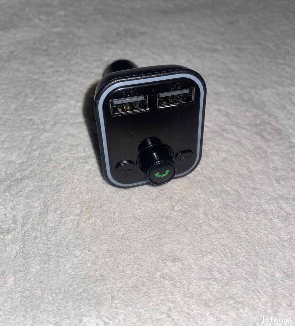 Autós Bluetooth FM Transzmitter kihangosító