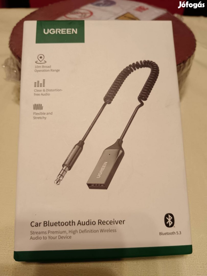 Autós Bluetooth vevő.