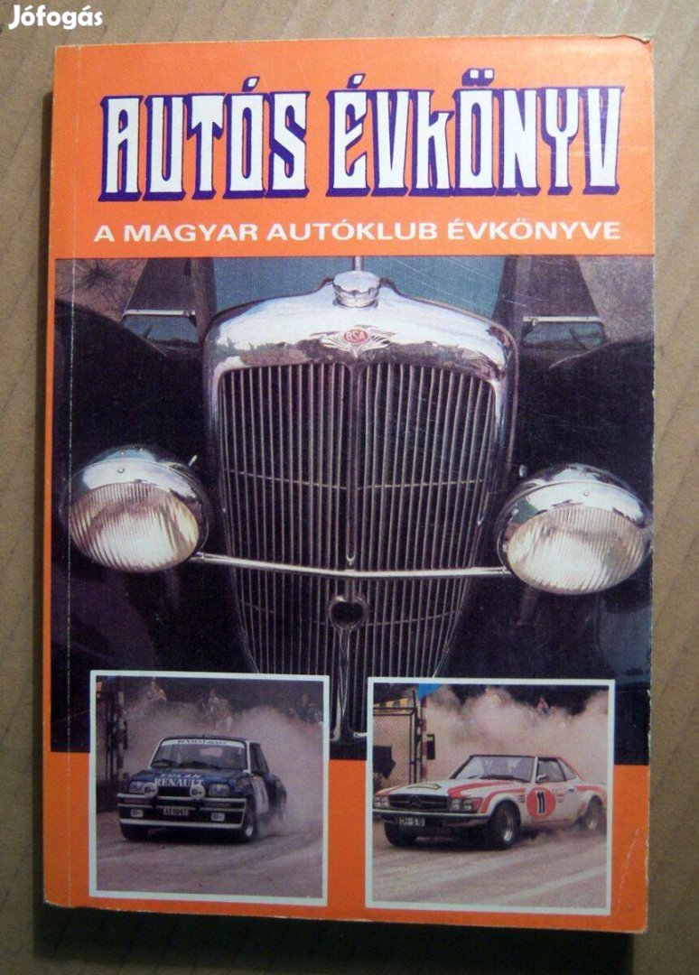 Autós Évkönyv a Magyar Autóklub Évkönyve 1988 (11kép+tartalom)
