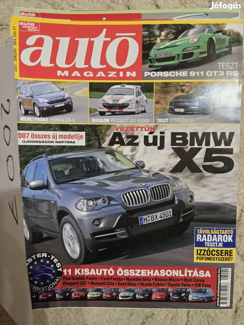 Autós Magazin 2007 teljes év(12db)