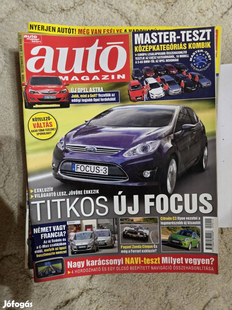 Autós Magazin 2009 teljes év(12db)