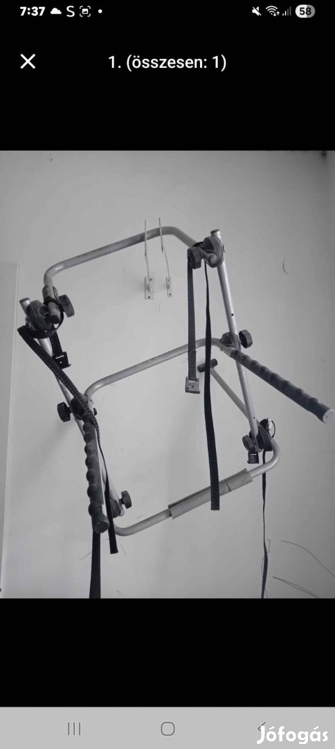 Autós biciklitartó