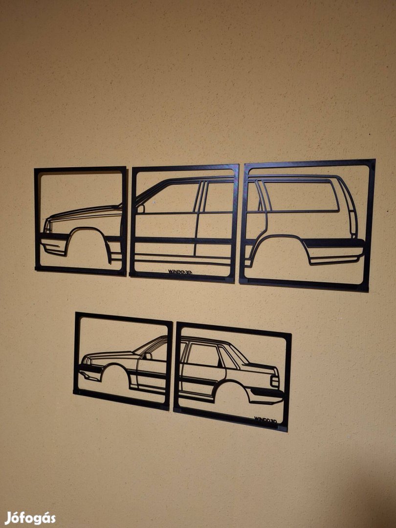 Autós fali dekoráció