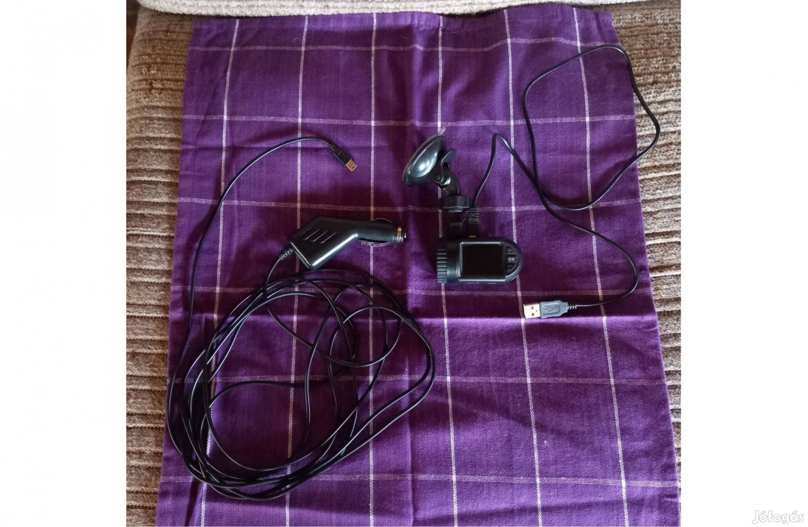 Autós fedélzeti kamera, menetrögzítő szett