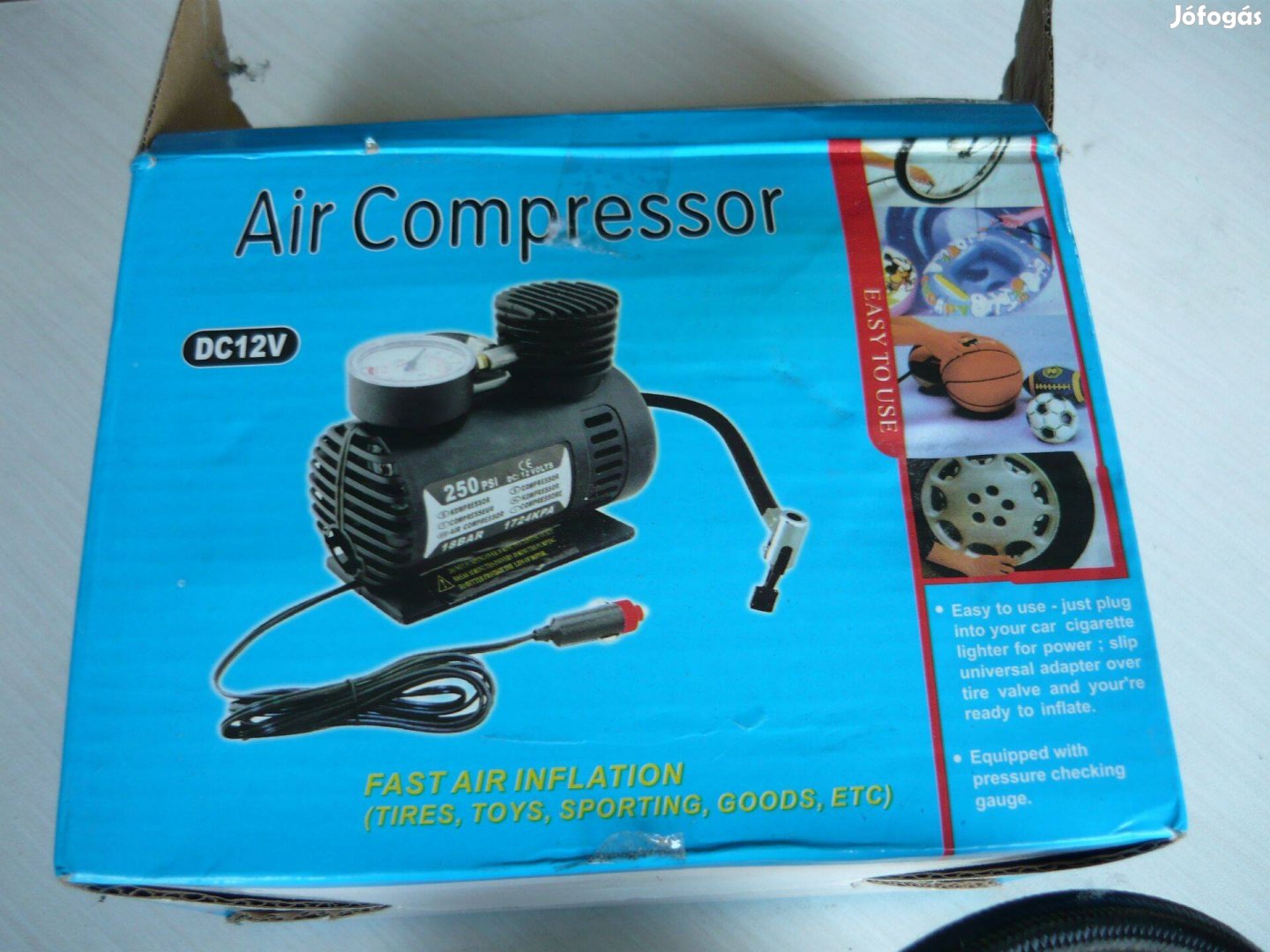 Autós kompresszor 12v-os