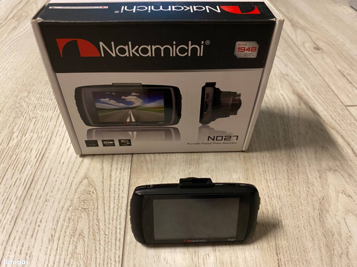 Autós menetrögzítő kamera,Nakamichi ND27
