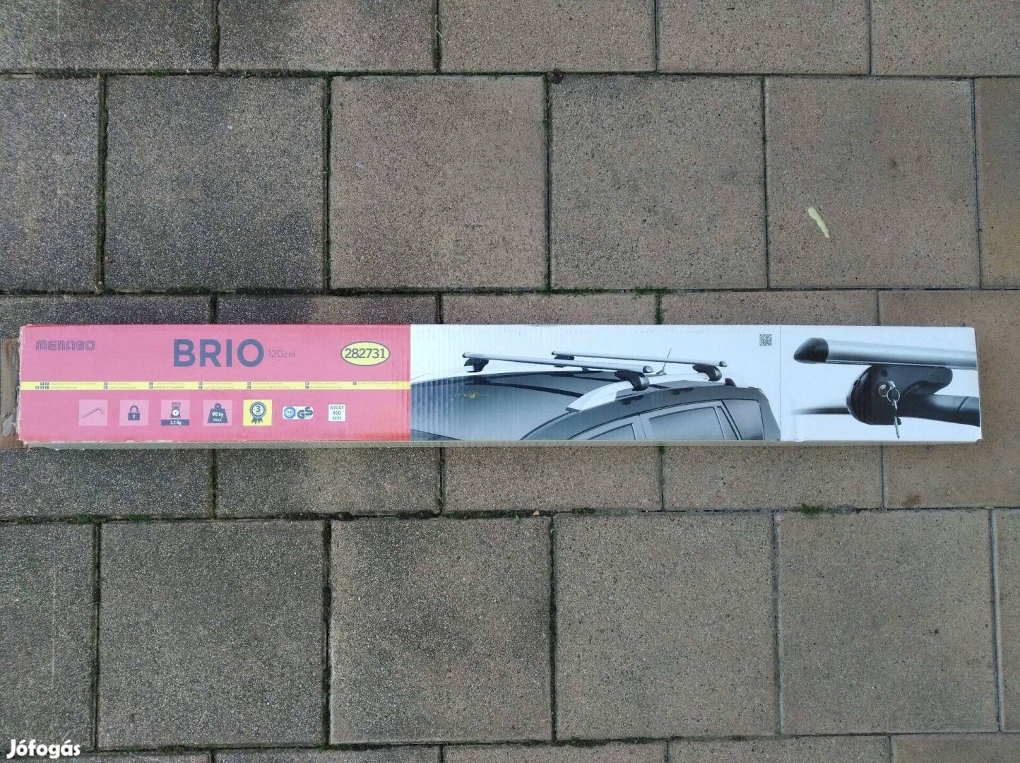 Autós tetőcsomagtartó - Menabo Brio