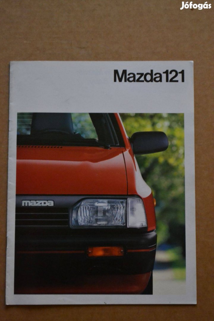 Autós újság Mazda 121 katalógus 1988, osztrák