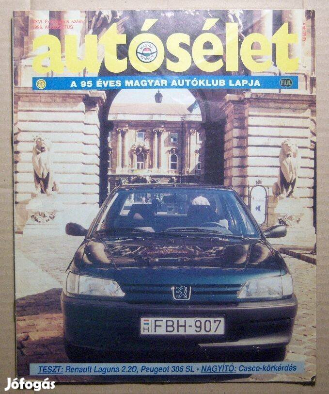 Autósélet 1995/8 Augusztus (poszterrel) 4kép+tartalom