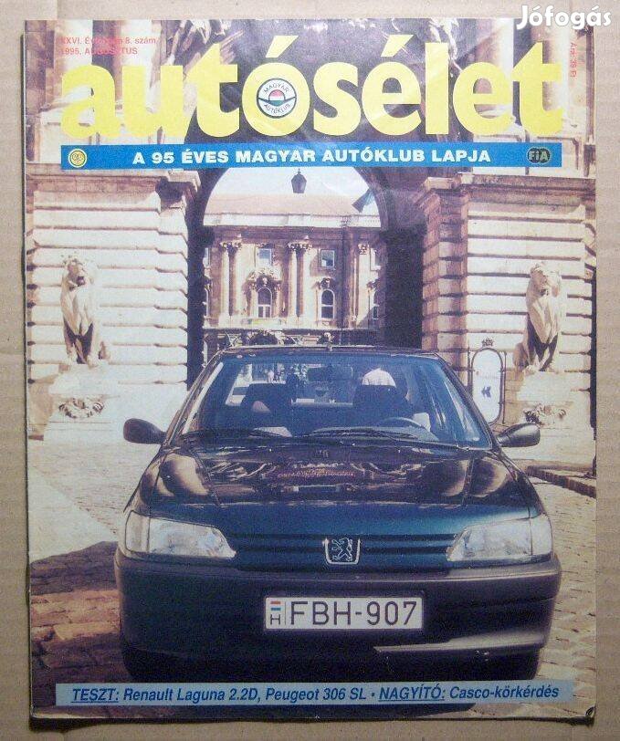 Autósélet 1995/8 Augusztus (poszterrel) 4kép+tartalom