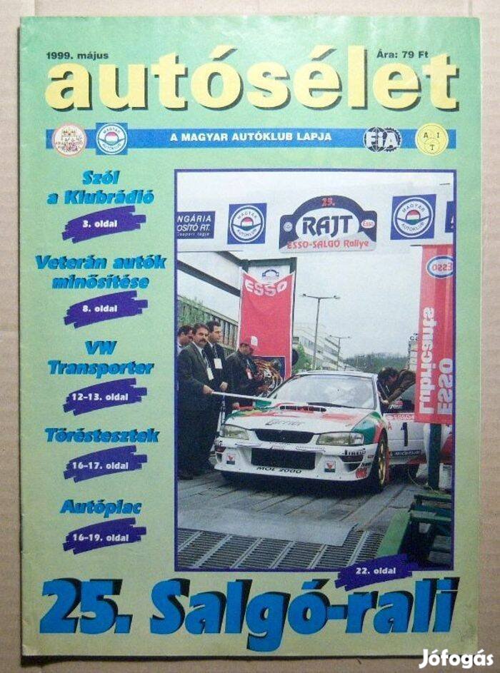 Autósélet 1999/5 Május (4kép+tartalom)