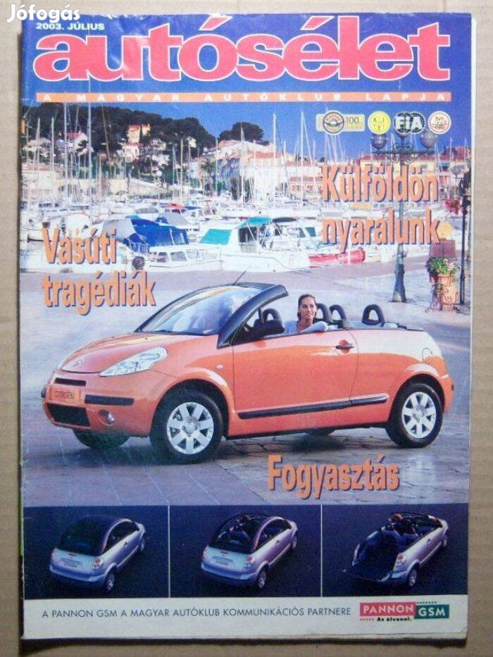 Autósélet 2003/7 Július (4kép+tartalom)