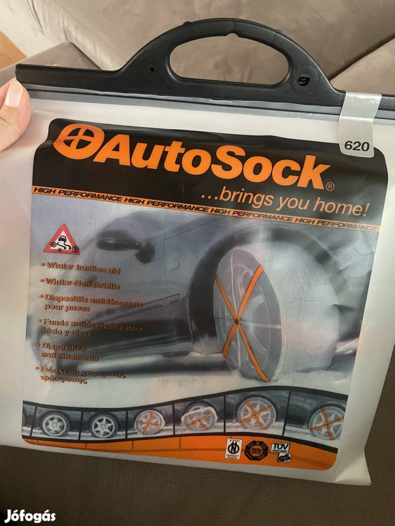 Autosock hózokni textil hólanc 620 méret