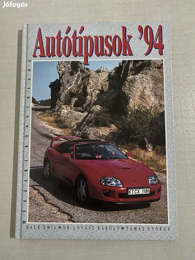 Autótípusok könyv 