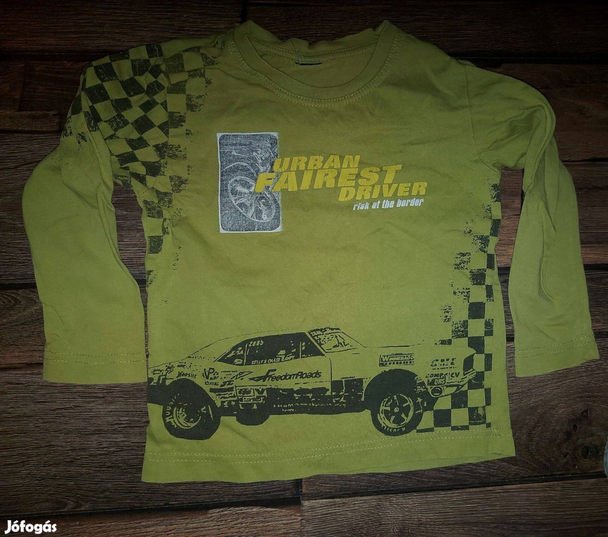 Autóversenyzős felső