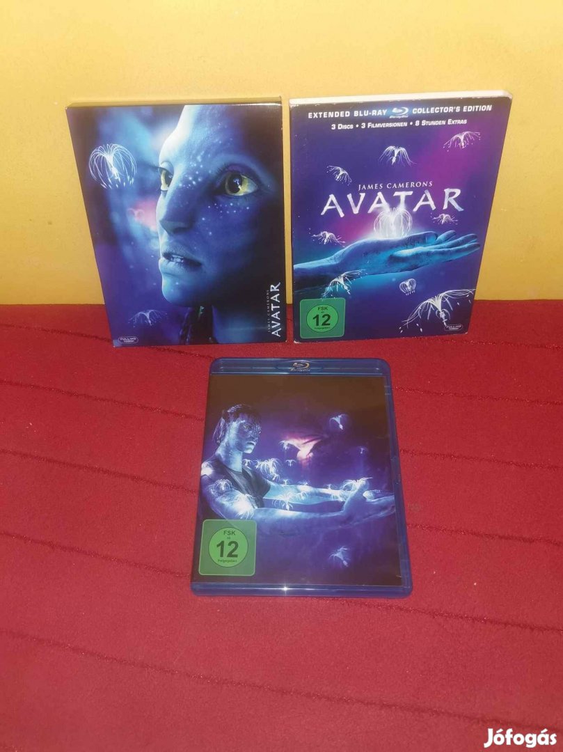 Avatar collectors edition Extended Blu-ray (angol/német)