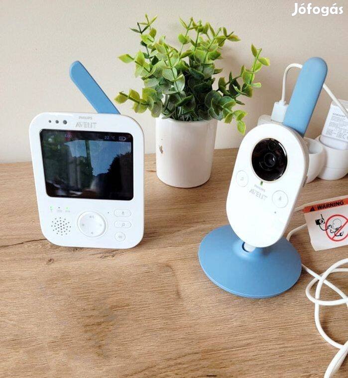 Avent Philips modern Kamerás bébiőr monitor Postával féláron eladó