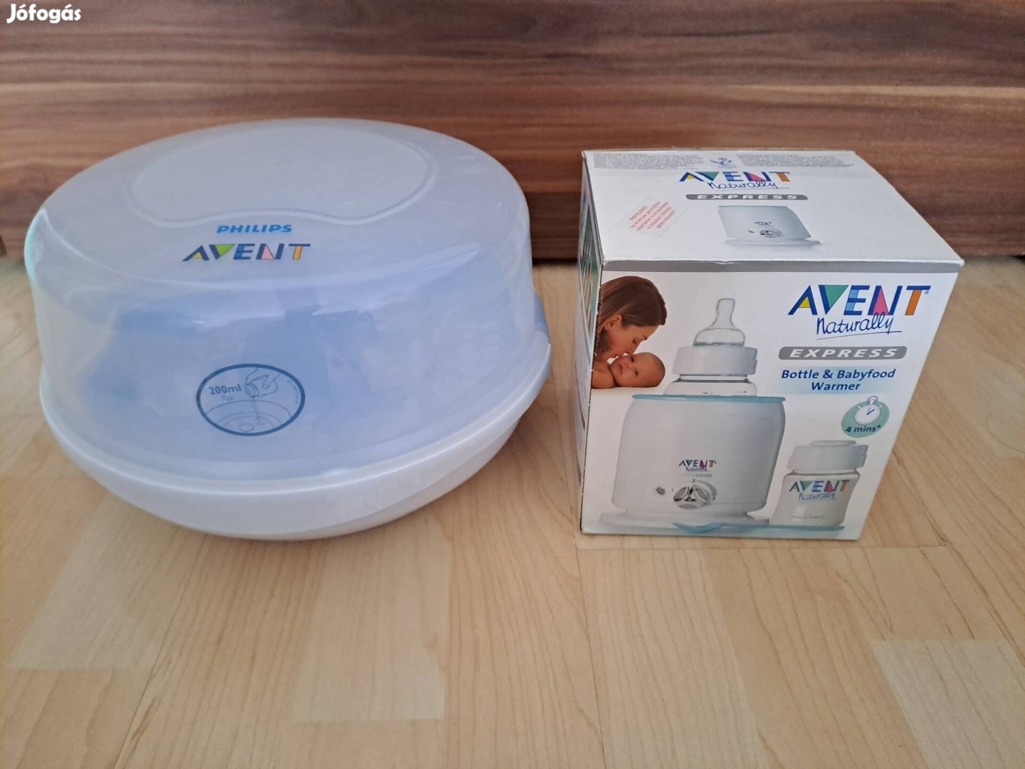 Avent cumis üveg és bébiétel melegítő + sterilizáló