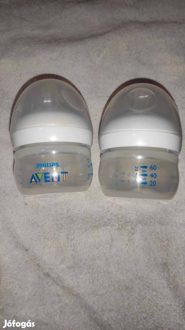 Avent cumisüveg 2 db 60 ml együtt 1500 ft 0 ás etetőfejjel