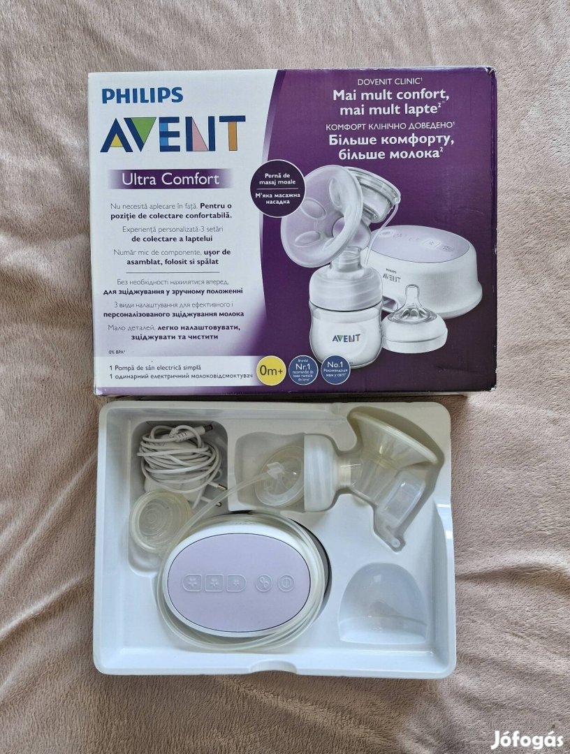 Avent ultra comfort elektromos mellszívó