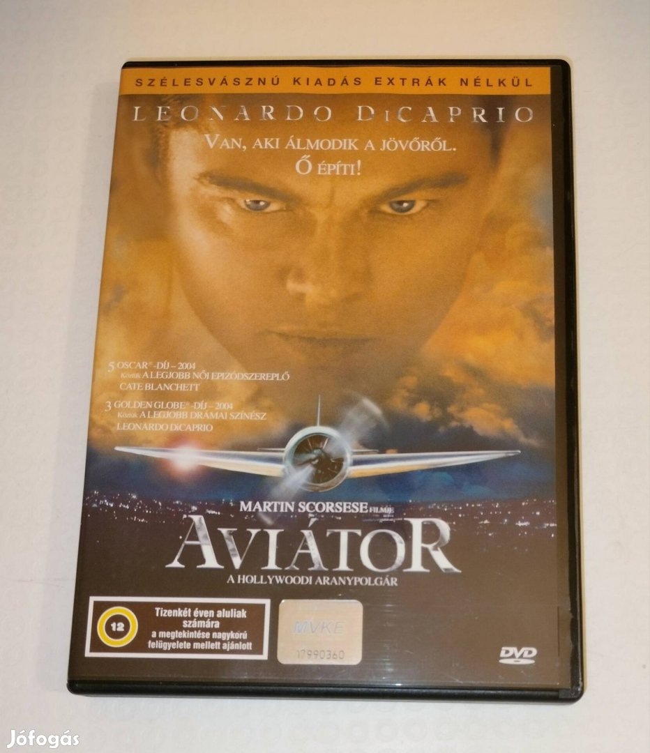 Aviator dvd Leonardo di Caprio, Scorsese