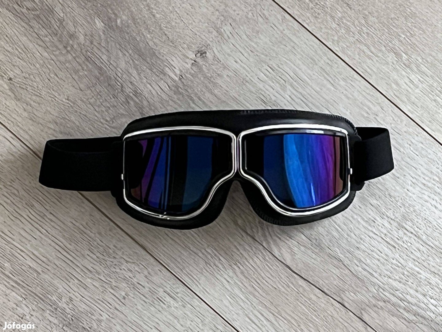 Aviator retro motoros szemüveg motorkerékpár bukósisak napszemüveg Új