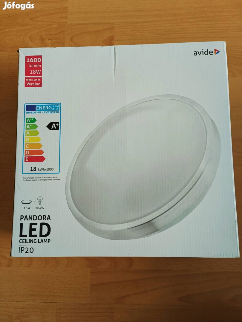 Avide Pandora Mennyezeti Lámpa LED 18W 1600LM 4000K 33CM IP20