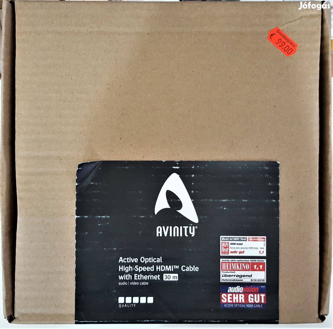 Avinity HDMI kabel 30 M- Active Optical -High speed HDMI with Ethernet