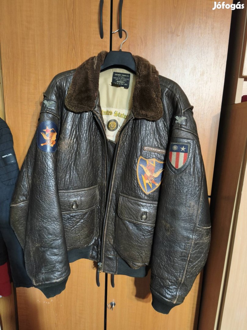 Avirex G-1 pilota dzseki XL.