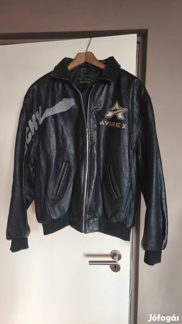 Avirex XXL bőrdzseki bőrkabát bőr dzseki kabát