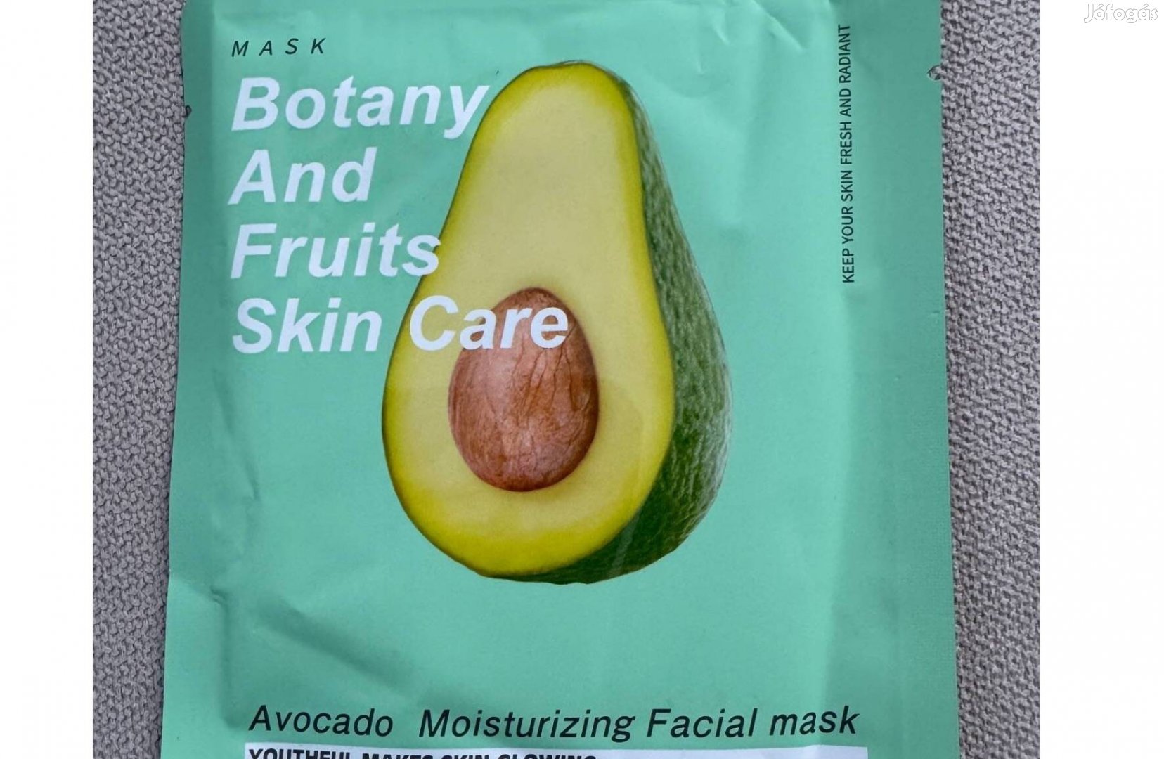 Avokádós tápláló arcmaszk