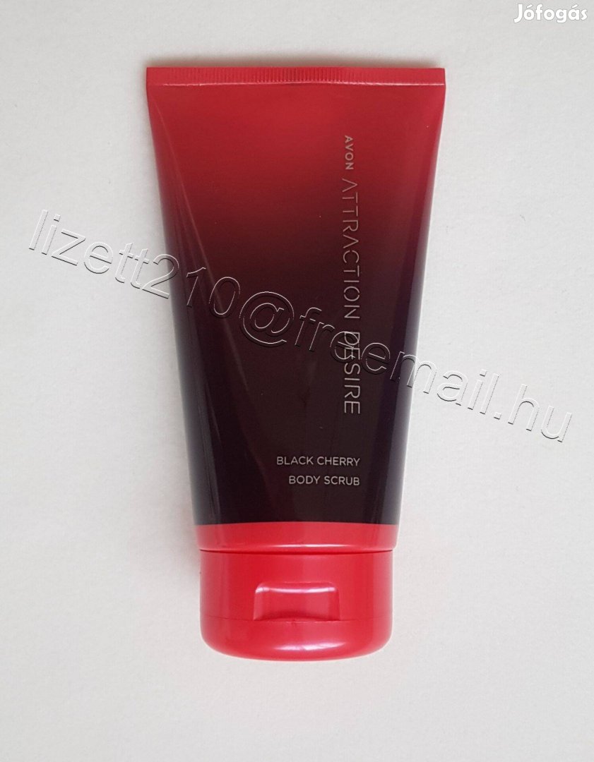 Avon Attraction Desire Black Cherry testradír vadonatúj bontatlan