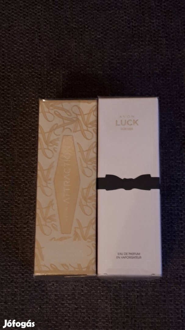 Avon Attraction és Luck női parfüm csomag 2x30 ml