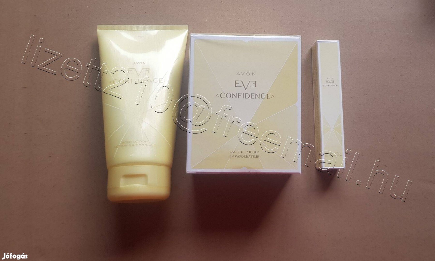 Avon Eve Confidence női parfüm ajándékszett vadonatúj bontatlan fóliás