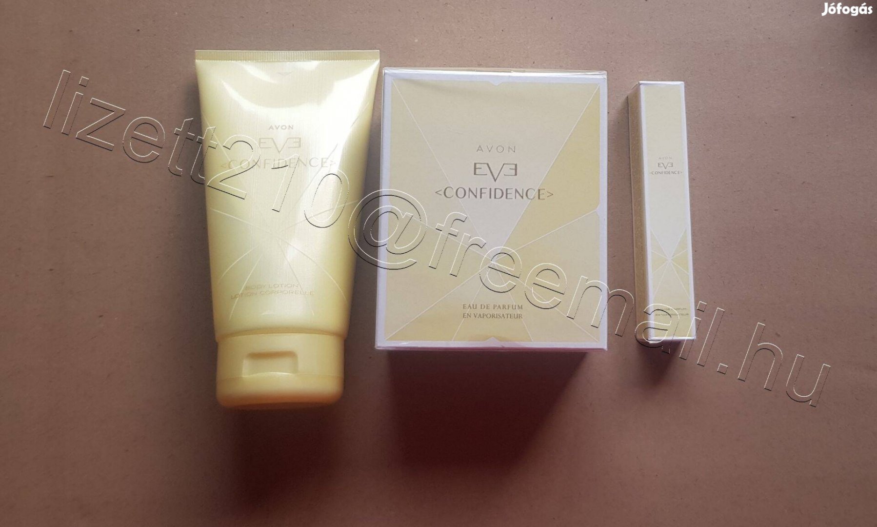 Avon Eve Confidence női parfüm ajándékszett vadonatúj bontatlan fóliás