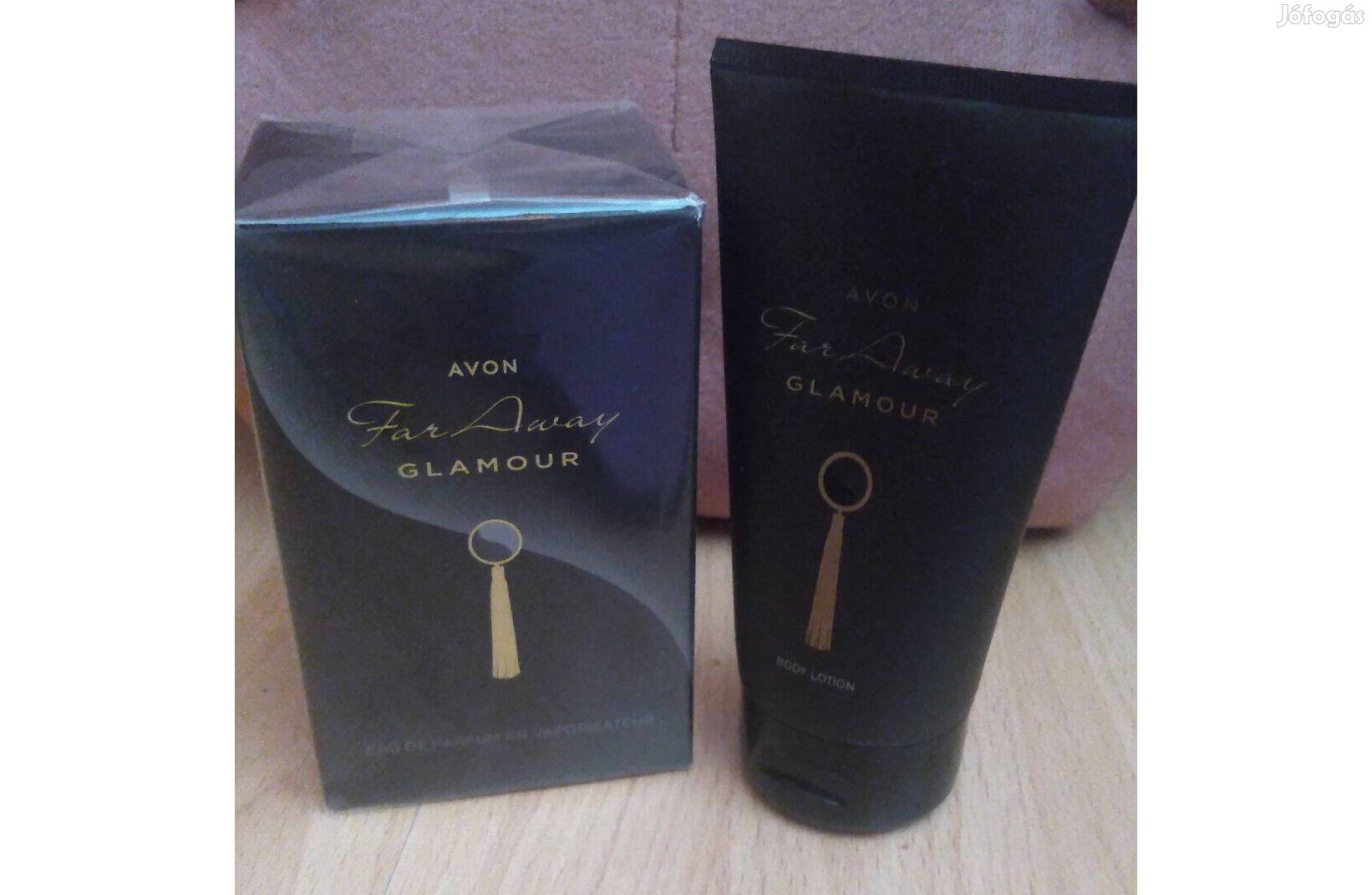 Avon Far Away Glamour parfüm 100 ml-es! ajándék testápolóval