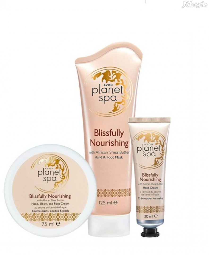 Avon Planet Spa Blissfully Nourishing shea vajas szett