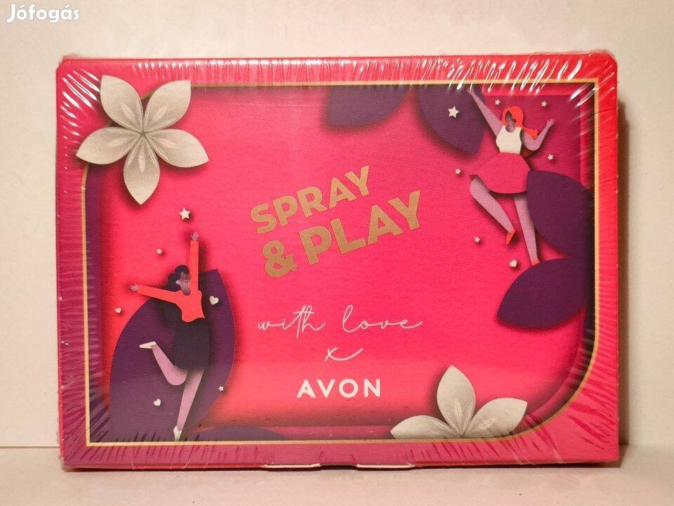 Avon Spray & Play miniparfüm készlet, 4x10 ml