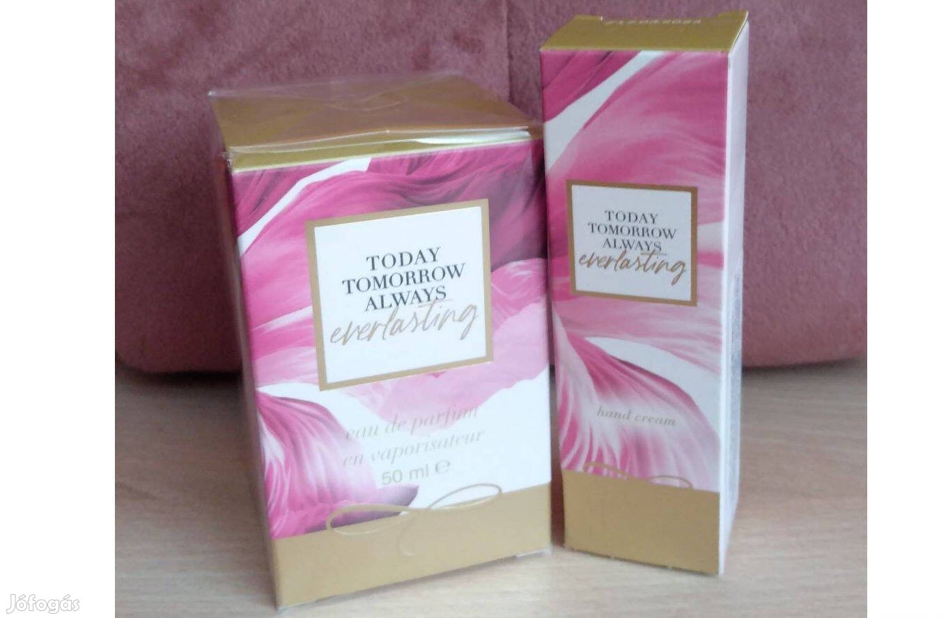 Avon TTA Everlasting 50 ml-es parfüm, ajándék kézkrémmel