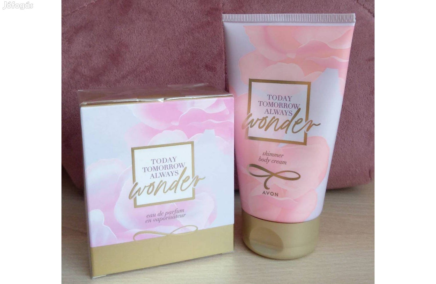 Avon TTA Wonder 50 ml-es parfüm, ajándék testápolóval